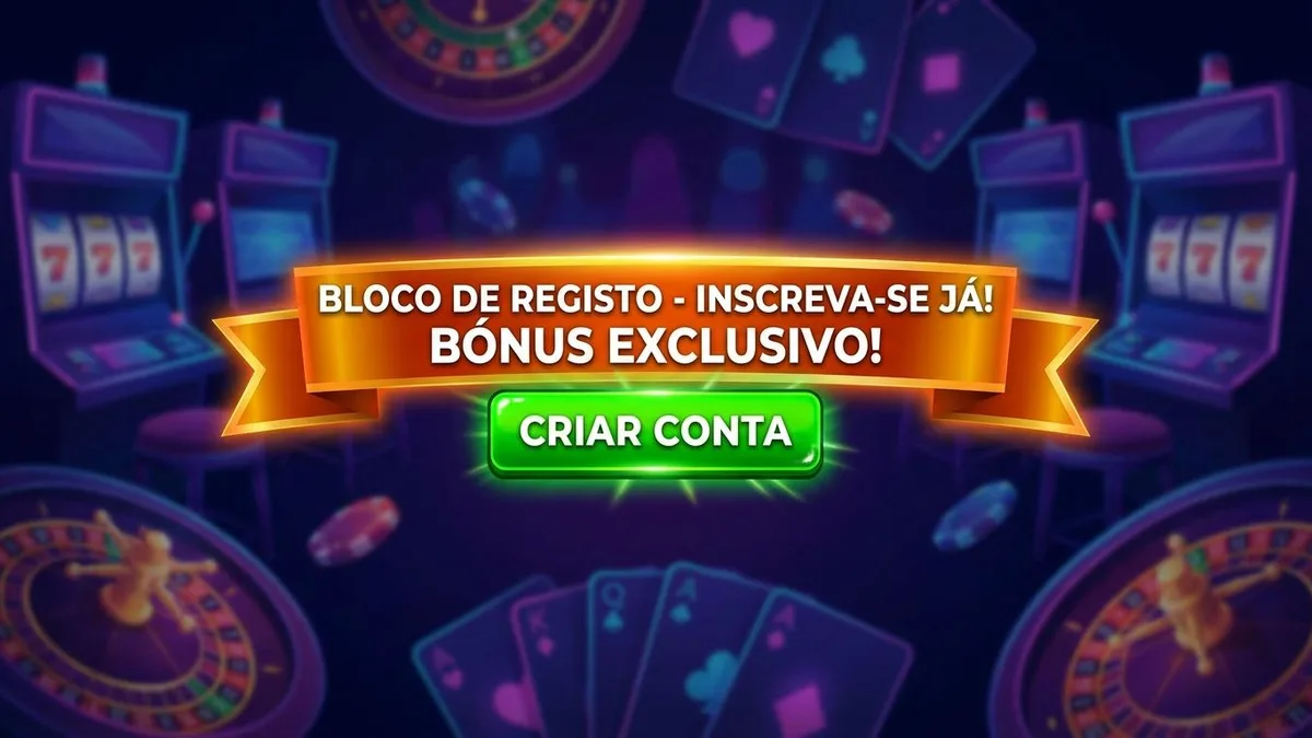 Registo com bónus